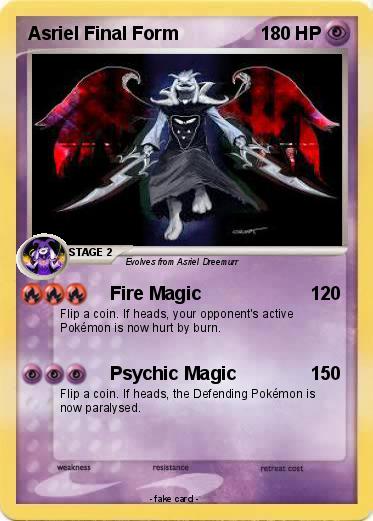 Pokemon Asriel Final Form