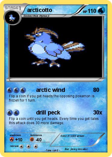 Pokemon arcticotto