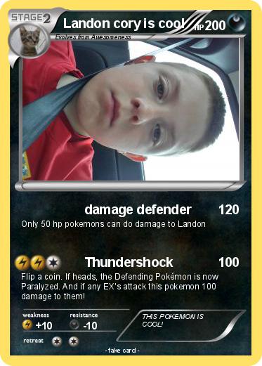 Pokemon Landon cory is cool