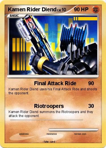 Pokemon Kamen Rider Diend