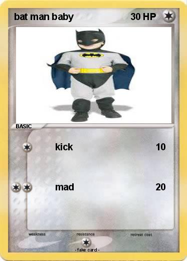 Pokemon bat man baby