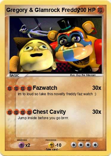 Pokemon Gregory & Glamrock Freddy