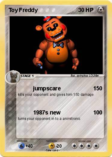 Pokemon Toy Freddy