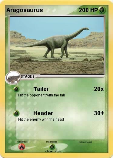 Pokemon Aragosaurus