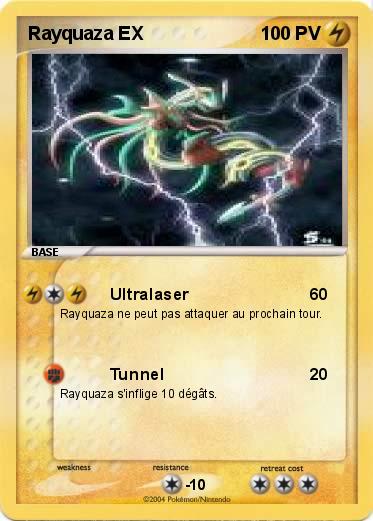 Pokemon Rayquaza EX