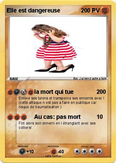 Pokemon Elle est dangereuse