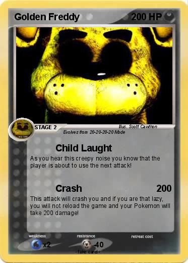 Pokemon Golden Freddy