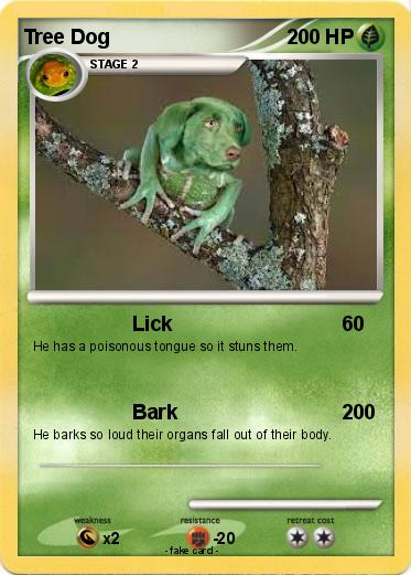 Pokemon Tree Dog