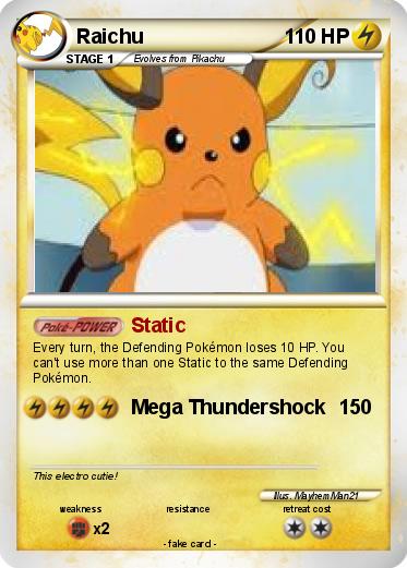 Pokemon Raichu