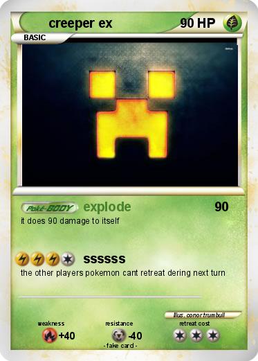 Pokemon creeper ex