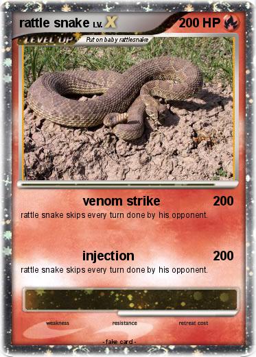 Pokemon rattle snake