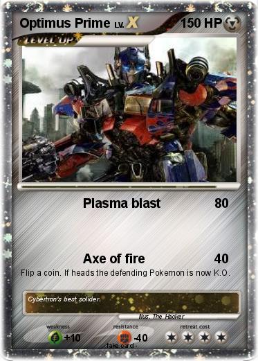 Pokemon Optimus Prime