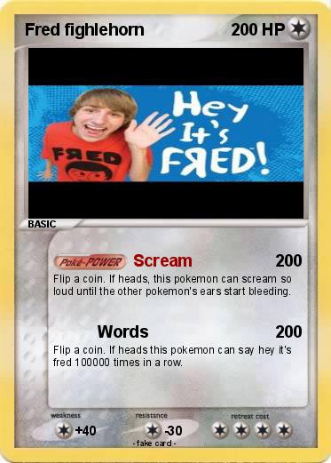 Pokemon Fred fighlehorn