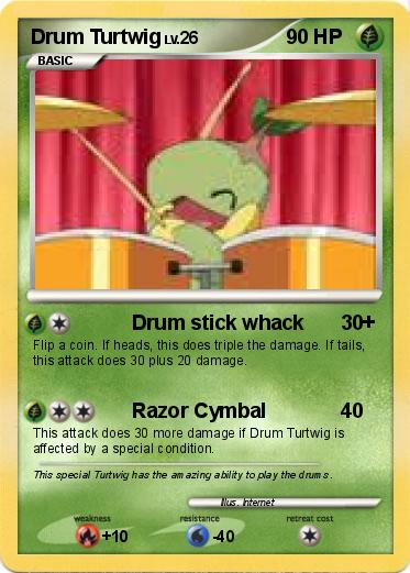 Pokemon Drum Turtwig