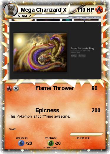 Pokemon Mega Charizard X