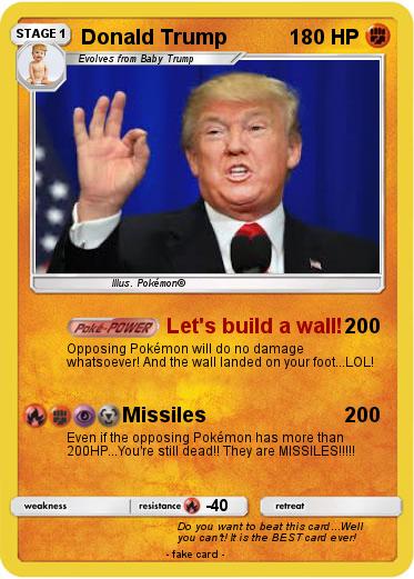 Pokemon Donald Trump