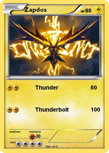 Pokemon Zapdos