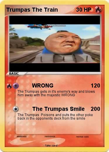 Pokemon Trumpas The Train