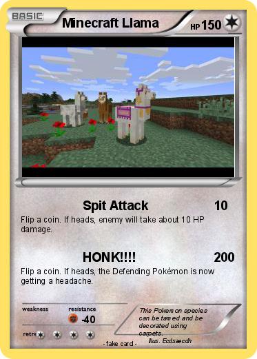 Pokemon Minecraft Llama