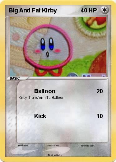Pokemon Big And Fat Kirby