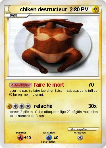 Pokemon chiken destructeur  2
