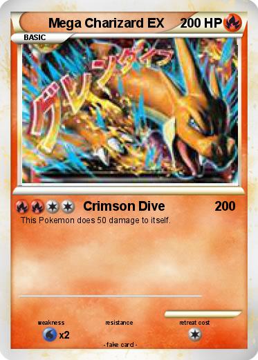 Pokemon Mega Charizard EX
