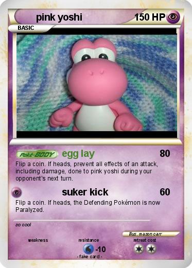 Pokemon pink yoshi