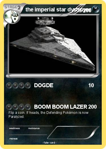 Pokemon the imperial star dystroyer