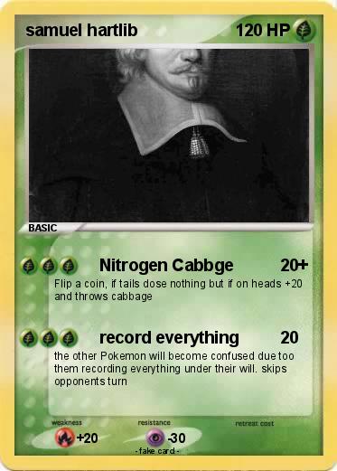 Pokemon samuel hartlib