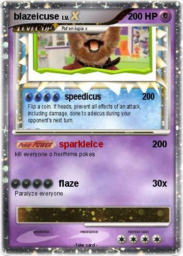 Pokemon blazeicuse