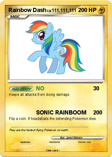 Pokemon Rainbow Dash