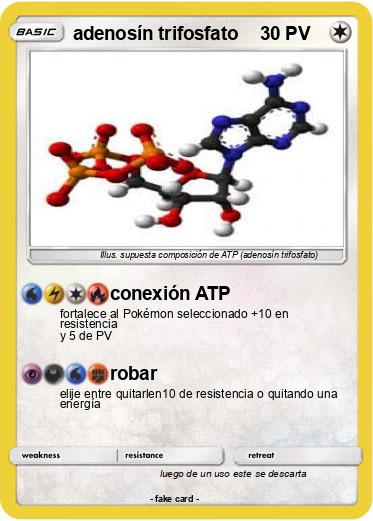 Pokemon adenosín trifosfato