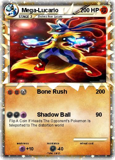 Pokemon Mega-Lucario