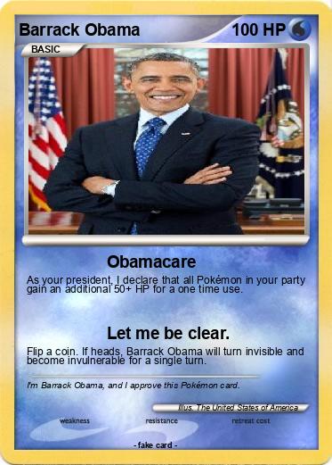 Pokemon Barrack Obama