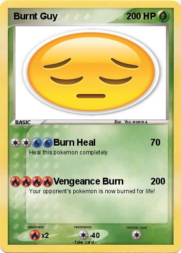 Pokemon Burnt Guy