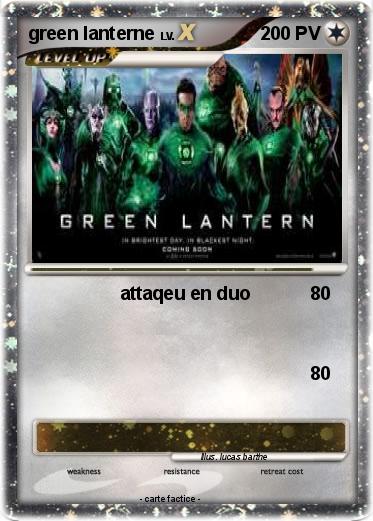 Pokemon green lanterne