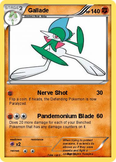 Pokemon Gallade