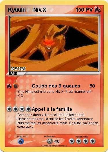Pokemon Kyûubi     Niv.X