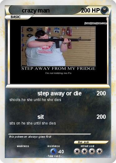 Pokemon crazy man