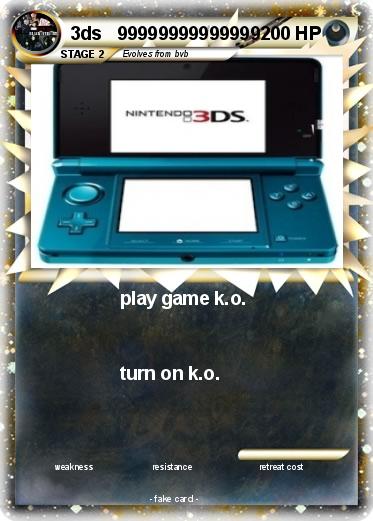 Pokemon 3ds   99999999999999