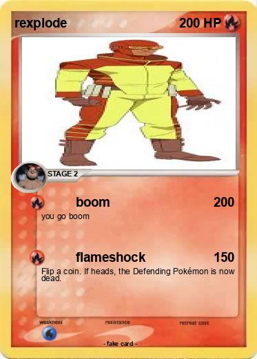 Pokemon rexplode