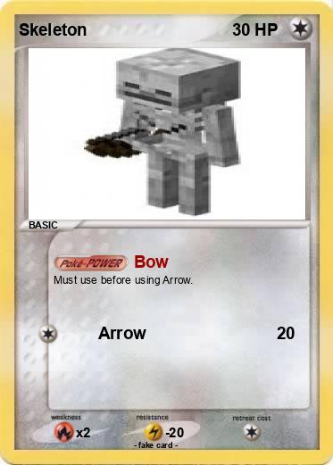 Pokemon Skeleton