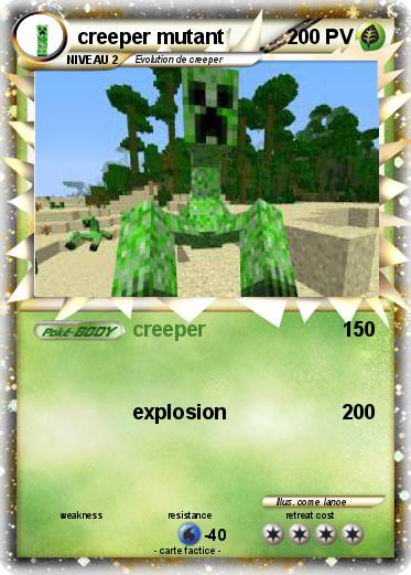 Pokemon creeper mutant