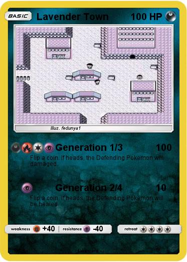 Pokemon Lavender Town