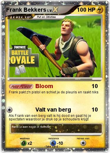 Pokemon Frank Bekkers