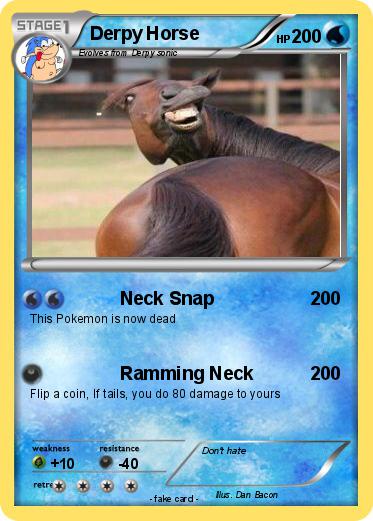 Pokemon Derpy Horse
