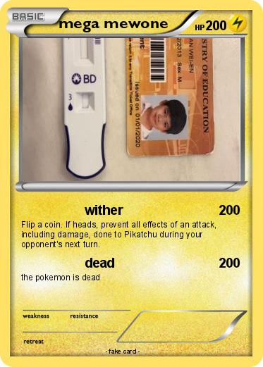 Pokemon mega mewone