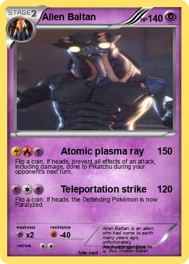 Pokemon Alien Baltan