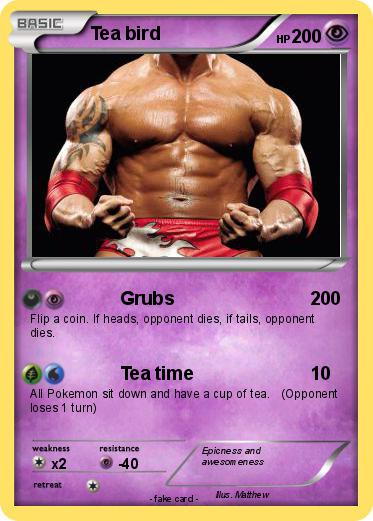 Pokemon Tea bird