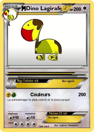 Pokemon Dino Lagirafe